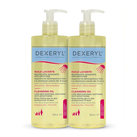 Dexeryl Kit Duo Óleo de Limpeza, 2x500 ml