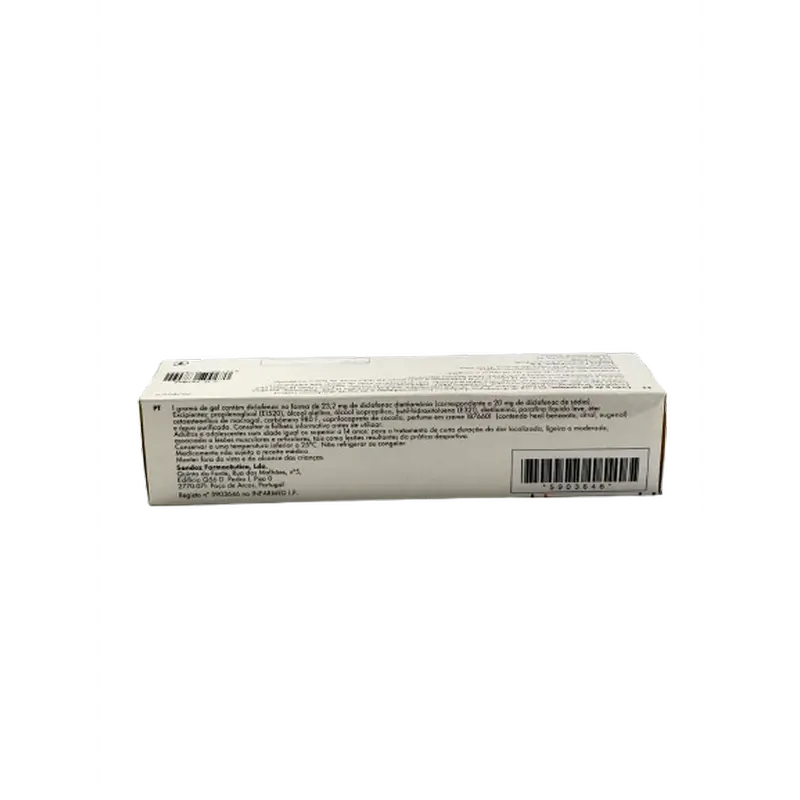 Diclofenac Sandoz Care 23,2 Mg / G Gel de Diclofenac Dietilamina, 100 gramas
