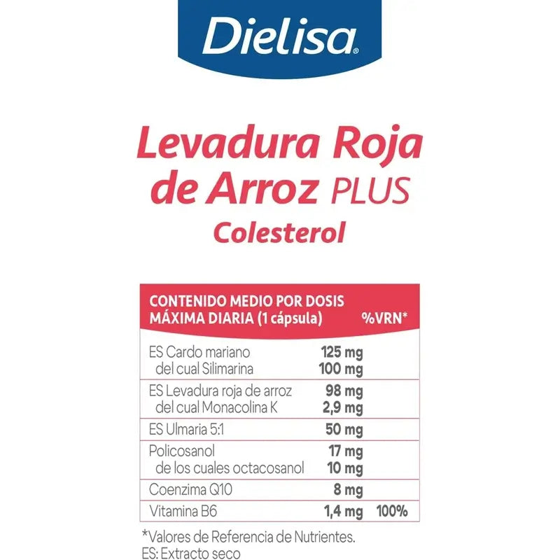 Dietisa Red Yeast Rice Plus , 30 cápsulas