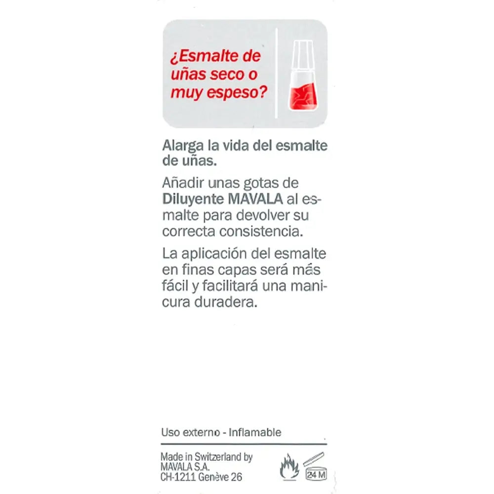 ESMALTE DE UNHAS MAVALA