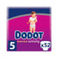 Fralda de atividade Dodot tamanho 5 (12-16 kg), 52 peças