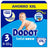 Dodot Baby Dry Tamanho 3, 176 fraldas