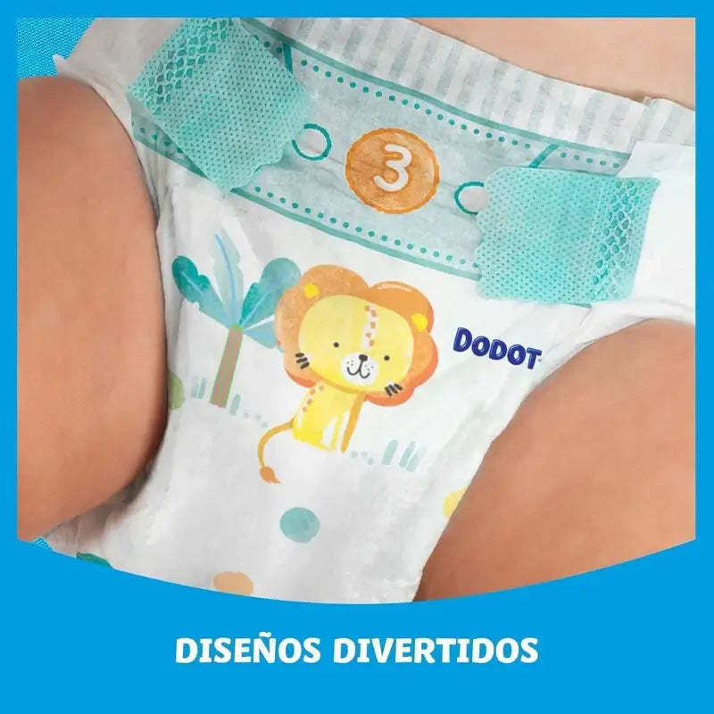 Dodot Baby Dry Tamanho 6, 13Kg-18Kg, 128 fraldas