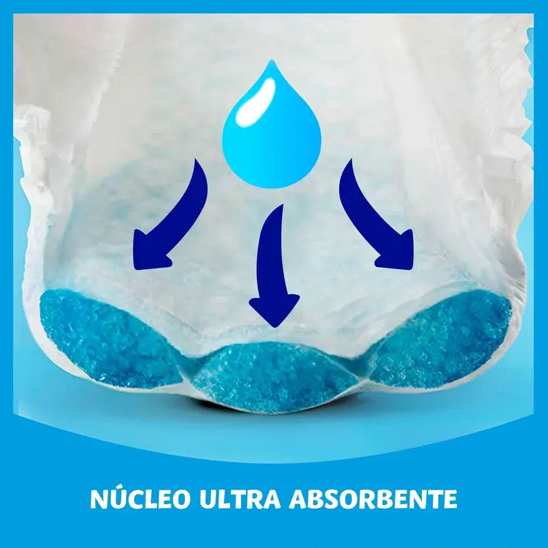 Dodot Baby Dry Tamanho 3 (6-10 kg), 62 fraldas