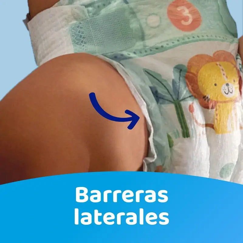 Dodot Baby Dry Tamanho 3+ (7-11 Kg), 66 fraldas