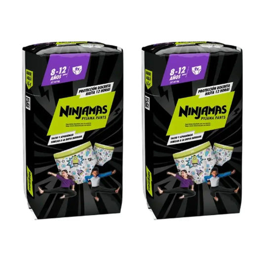 Dodot Ninjamas tamanho 8 Rocket, fraldas 2X9