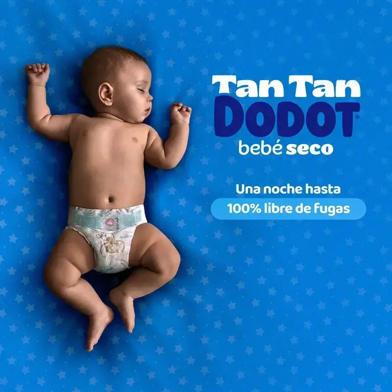 Dodot Baby Dry Baby Tamanho 5 Extra Jumbo, 2x56 fraldas