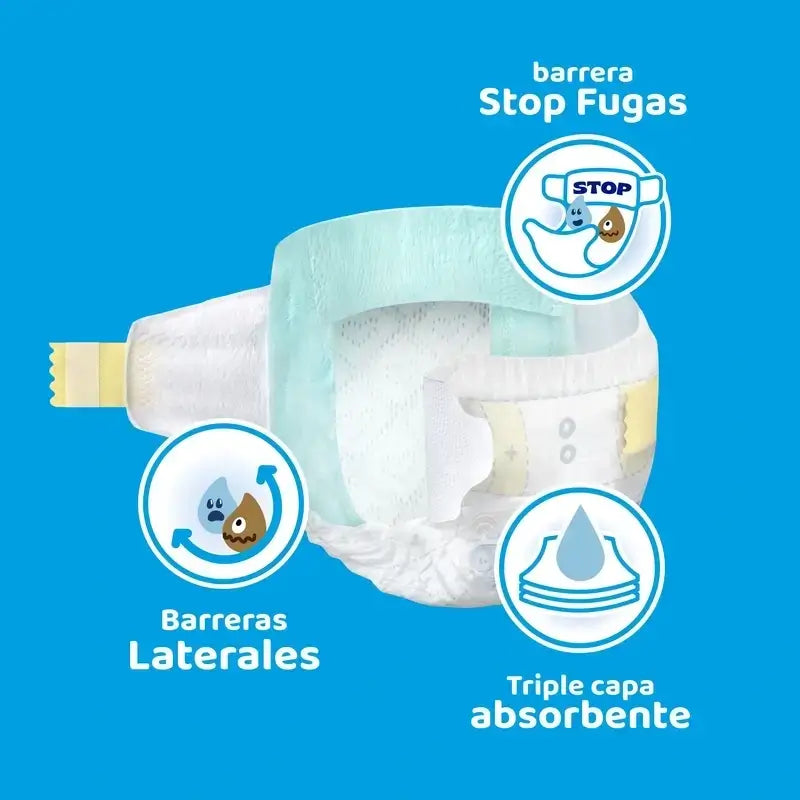 Dodot Baby Dry Tamanho 6+ (+14 Kg), 2x48 fraldas