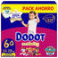 Dodot Activity Tamanho 6+, 14kg-19kg, 117 fraldas
