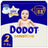 Dodot Sensitive Jumbo Sensitive Nappy Pack tamanho 2, 88 unidades.