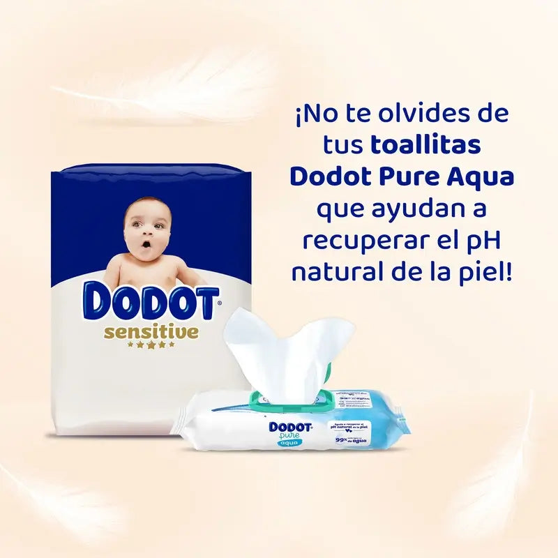 Dodot Sensitive Tamanho 6, >13kg, 37 fraldas