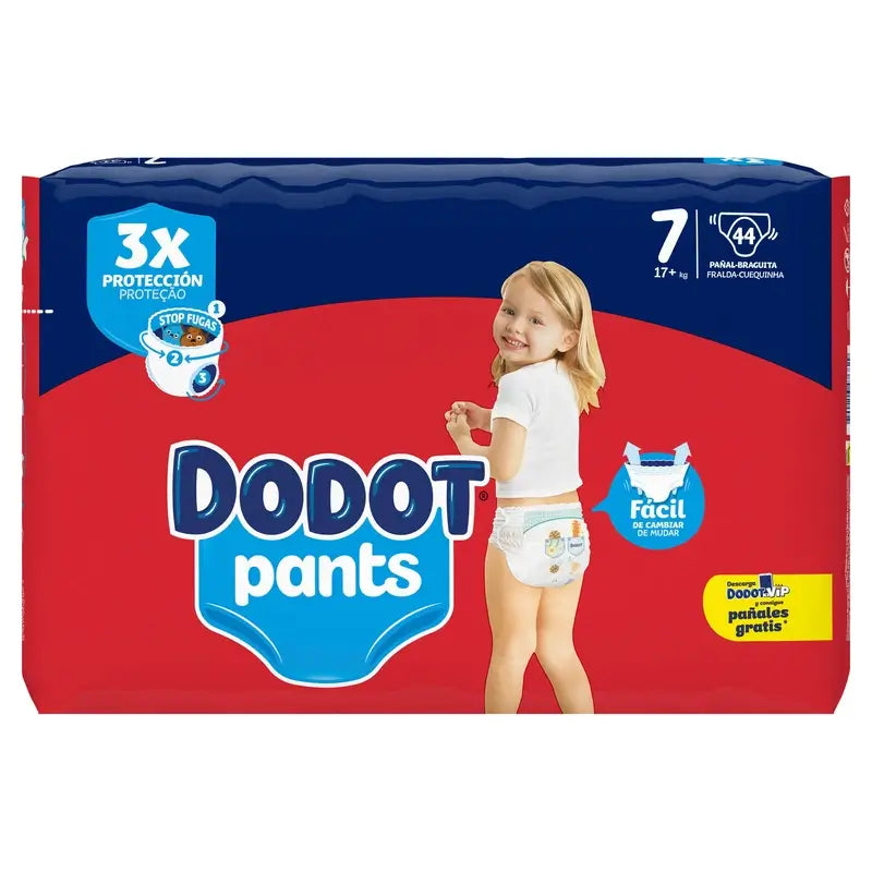 Dodot Pants Fralda Calcinha tamanho 7 , 38 peças