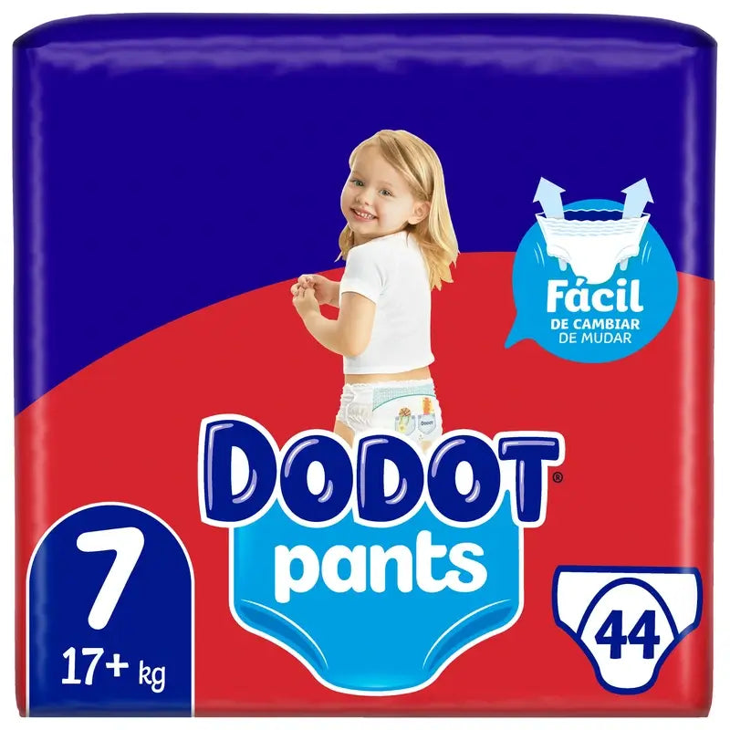 Dodot Pants Panty Tamanho 7, 38 Fraldas