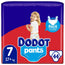 Dodot Pants Panty Tamanho 7, 38 Fraldas