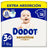 Dodot Sensitive Extra Jumbo Tamanho 3+, embalagem de 2 x 56 fraldas