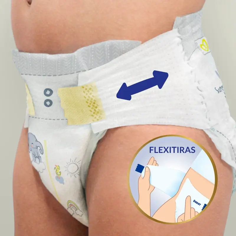 Dodot Sensitive Box Tamanho 2, 80 fraldas