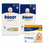 Dodot Sensitive Tamanho 3, 6kg-10kg, 156 fraldas + Dodot Pure Aqua 288 toalhetes