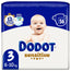 Dodot Sensitive Tamanho 3 (6-10 Kg), 56 fraldas