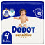 Dodot Sensitive Tamanho 4 (9-14 Kg), 48 fraldas