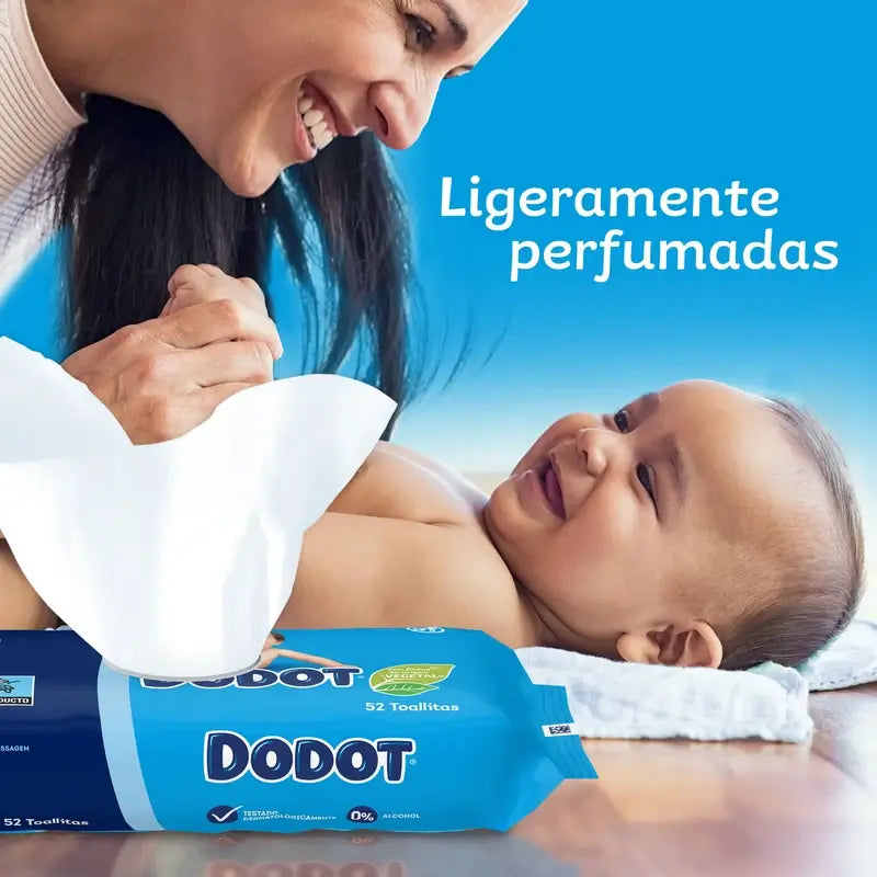 Toalhetes de atividade Dodot Dodot, 4X52, 208 unidades