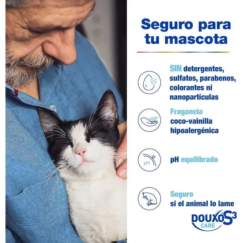 Douxo S3 Care Cães e Gatos Loção para os ouvidos Uso frequente, 120 ml