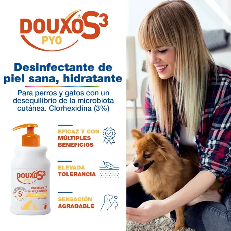 Douxo S3 Pyo Champô Protetor, 200 ml