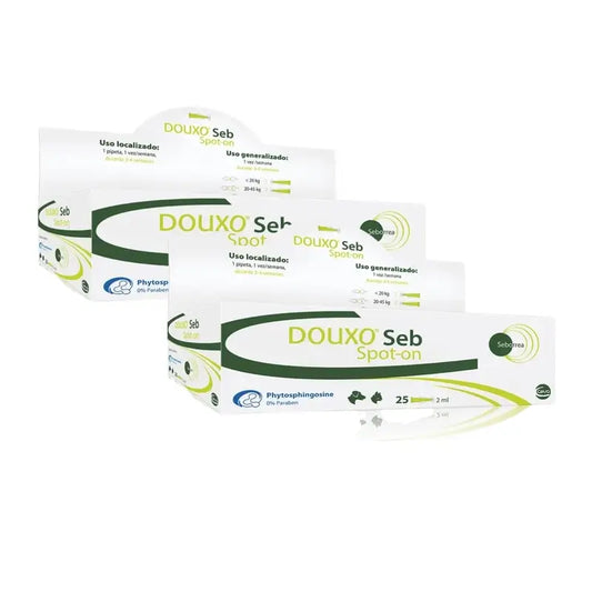 Douxo Seb Spot On 25 X 2 Ml, embalagem de 2