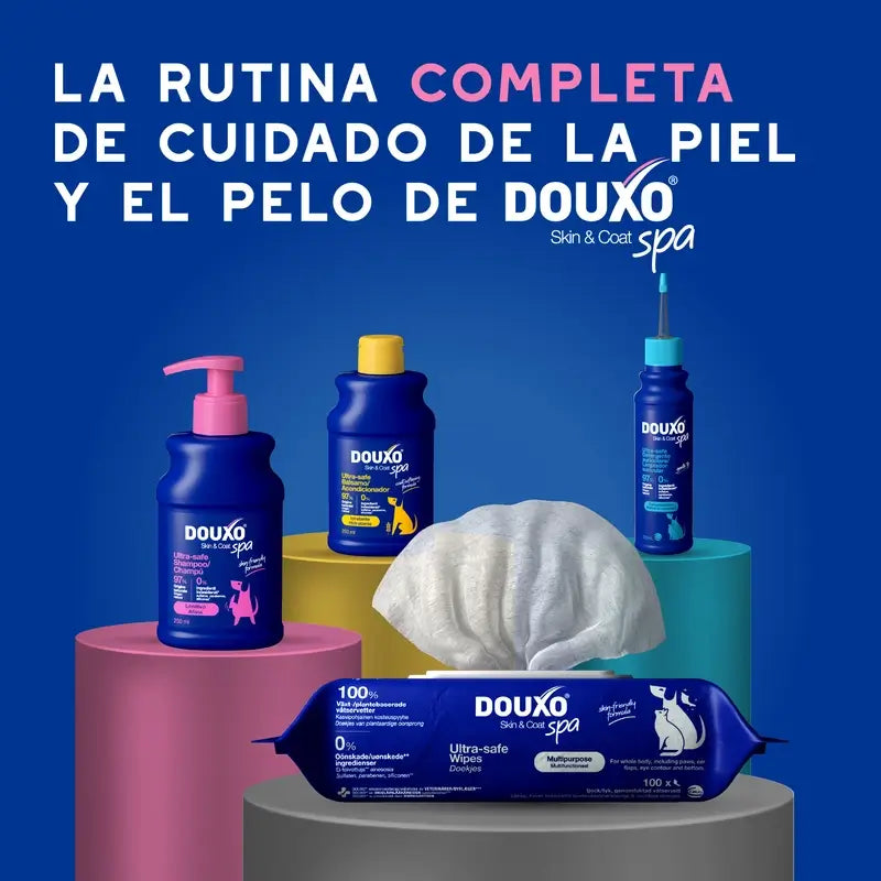 Douxo Skin & Coat Spa Champô Suavizante para Cães, 250 ml