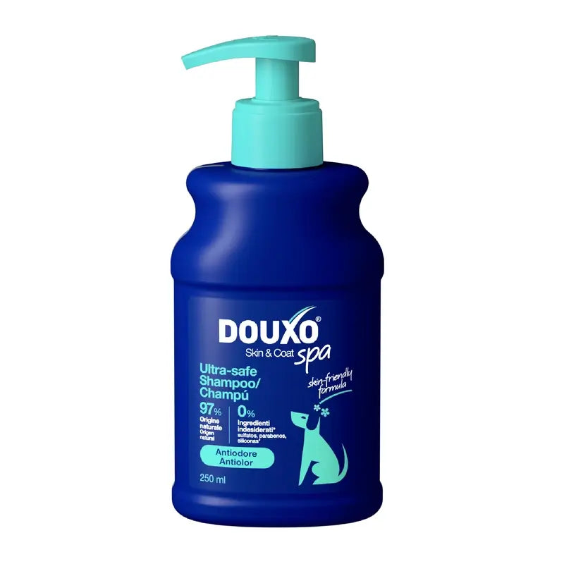 Douxo Skin & Coat Spa Champô Anti-Dor para Cães, 250 ml