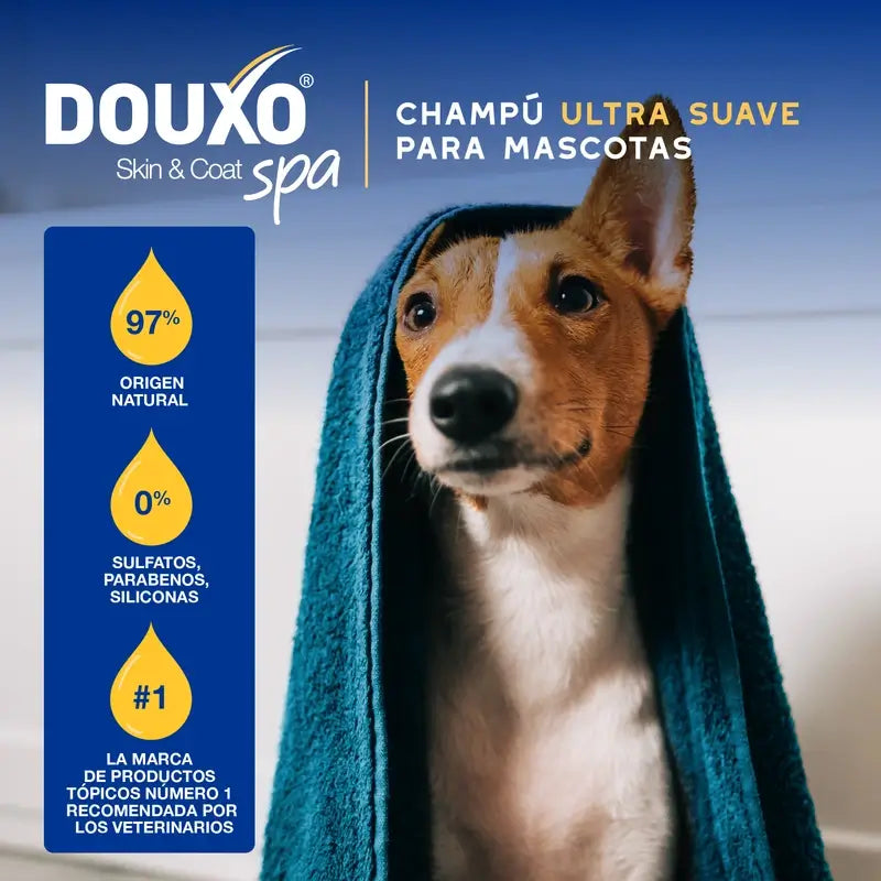 Douxo Skin & Coat Spa Champô de Aveia para Cães, 250 ml