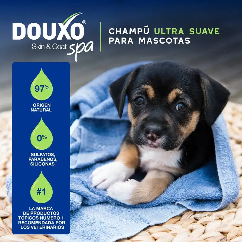 Champô Douxo Skin & Coat Spa Puppy, 250 ml