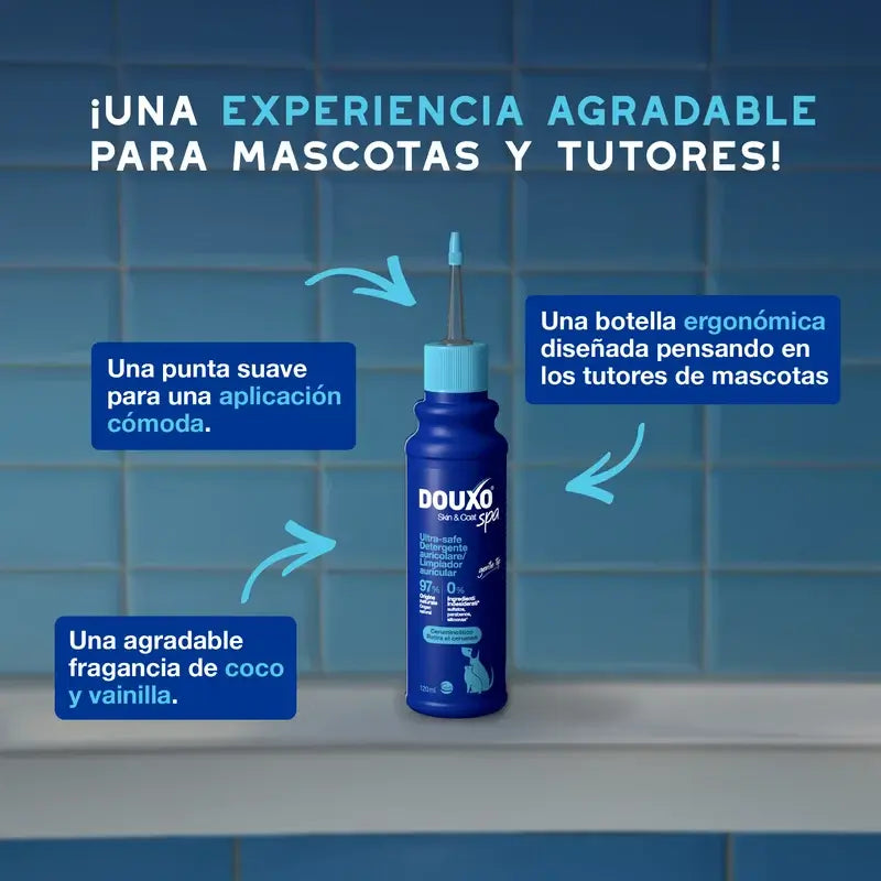 Douxo Skin & Coat Spa Auricular Cleanser, 120 ml
