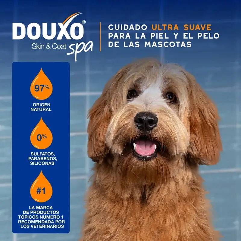 Douxo Skin & Coat Spa Detangling Spray Para Cães, 340 ml