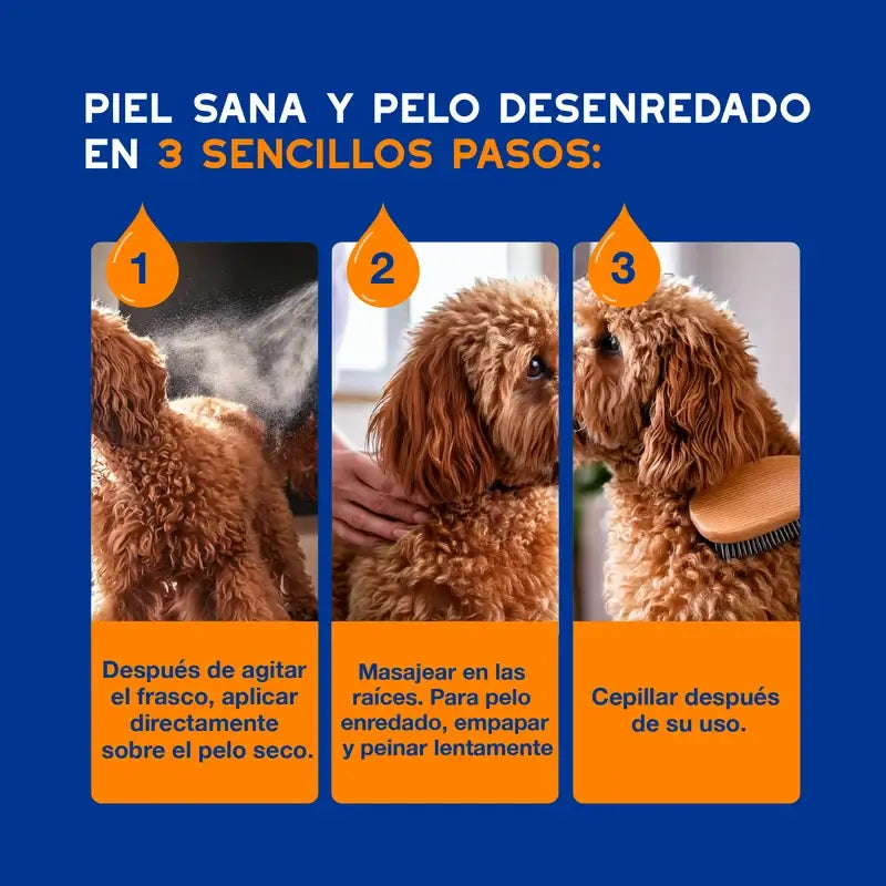 Douxo Skin & Coat Spa Detangling Spray Para Cães, 340 ml