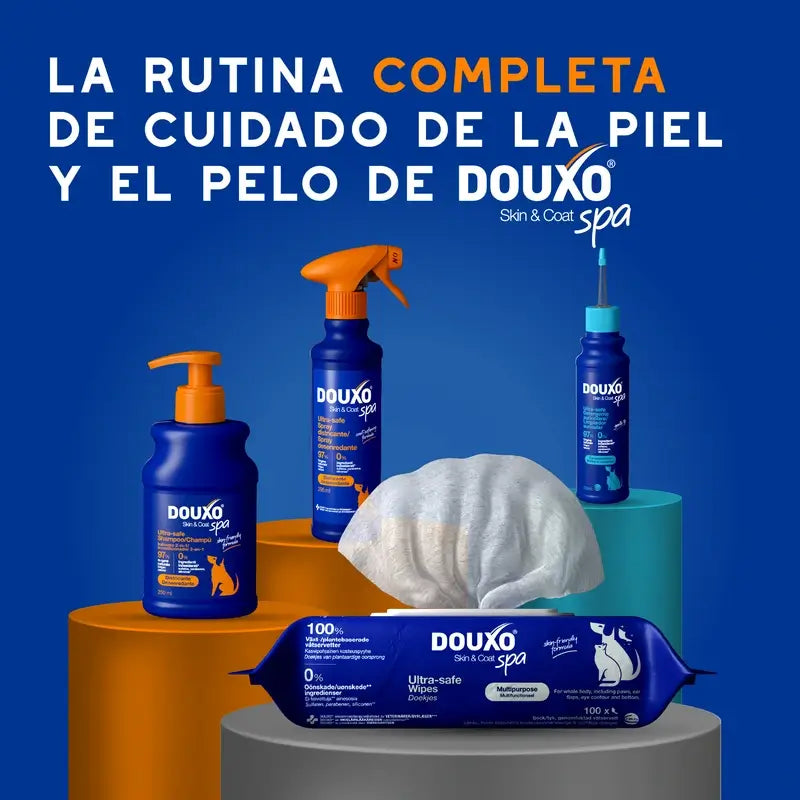 Douxo Skin & Coat Spa Detangling Spray Para Cães, 340 ml