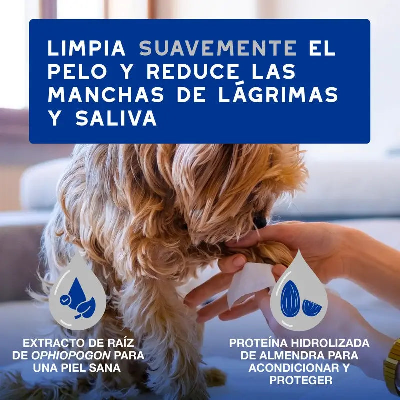 Douxo Skin & Coat Spa Toalhetes multiusos para cães e gatos, 100 unid.