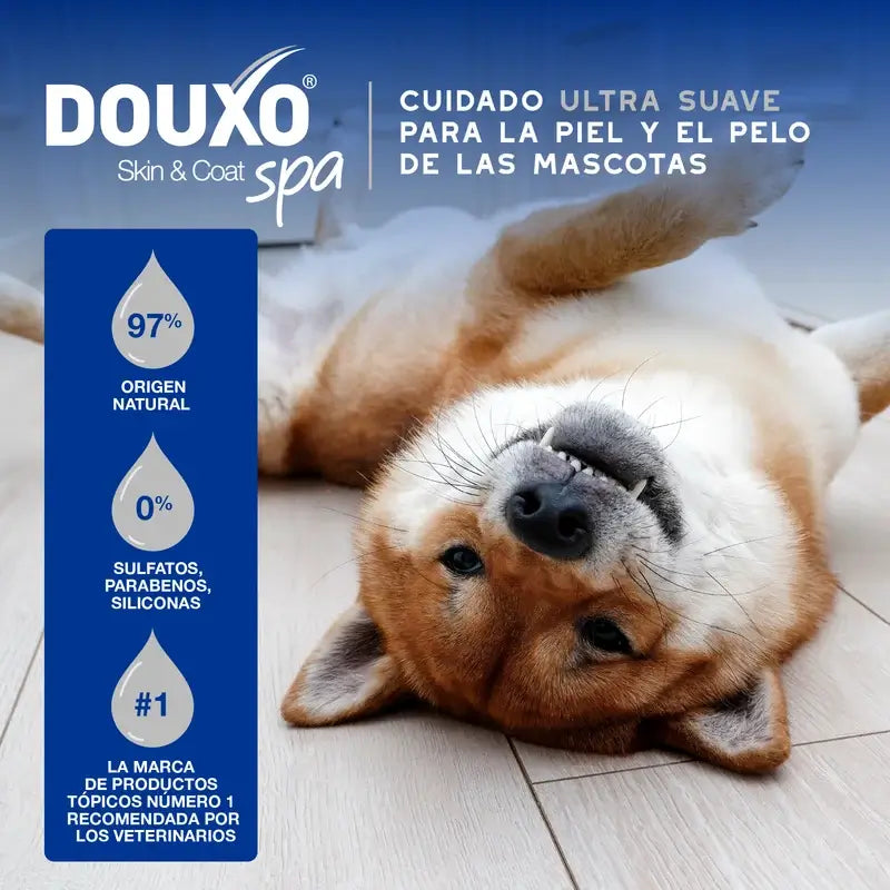Douxo Skin & Coat Spa Toalhetes multiusos para cães e gatos, 100 unid.
