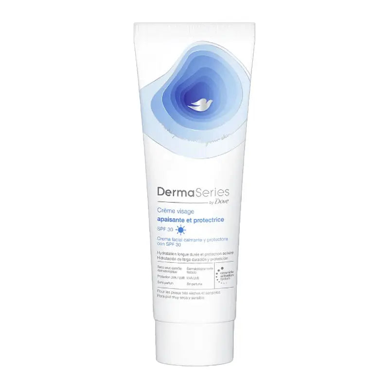 Dove Dermaseries Creme Facial Suavizante e Protetor SPF 30 50 ml