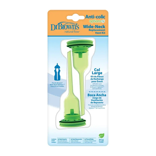 Dr. Brown's Kit Recambio 270 ml BA   (2 Válvulas, 2 Tubos y 2 Tapas)