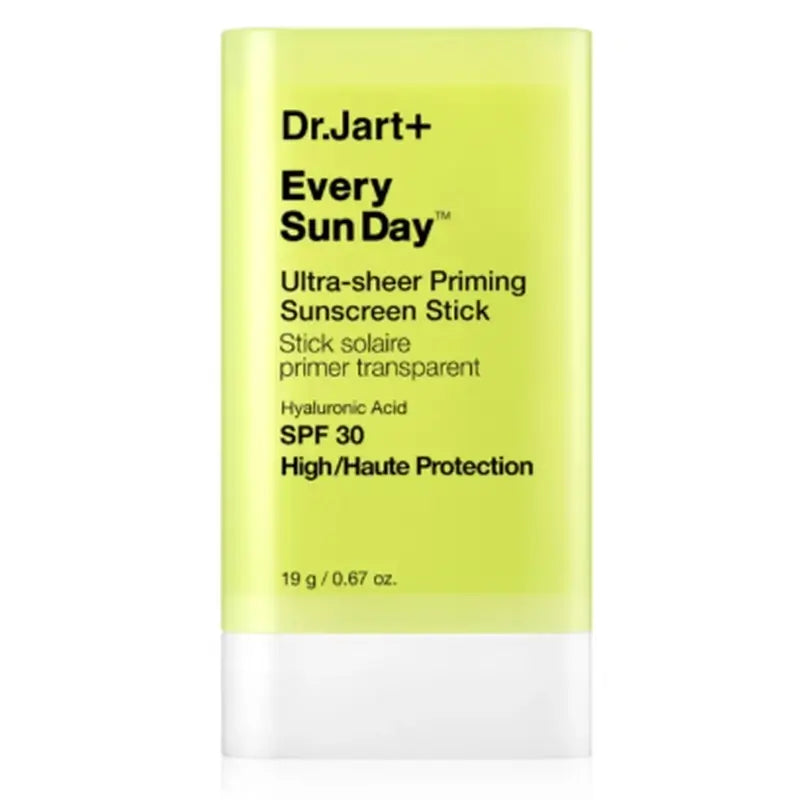 Dr. Jart+ Every Sun Day Ultra-Sheer Priming Stick Protetor Solar SPF30, 19 g