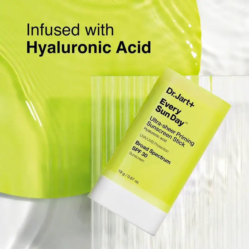 Dr. Jart+ Every Sun Day Ultra-Sheer Priming Stick Protetor Solar SPF30, 19 g