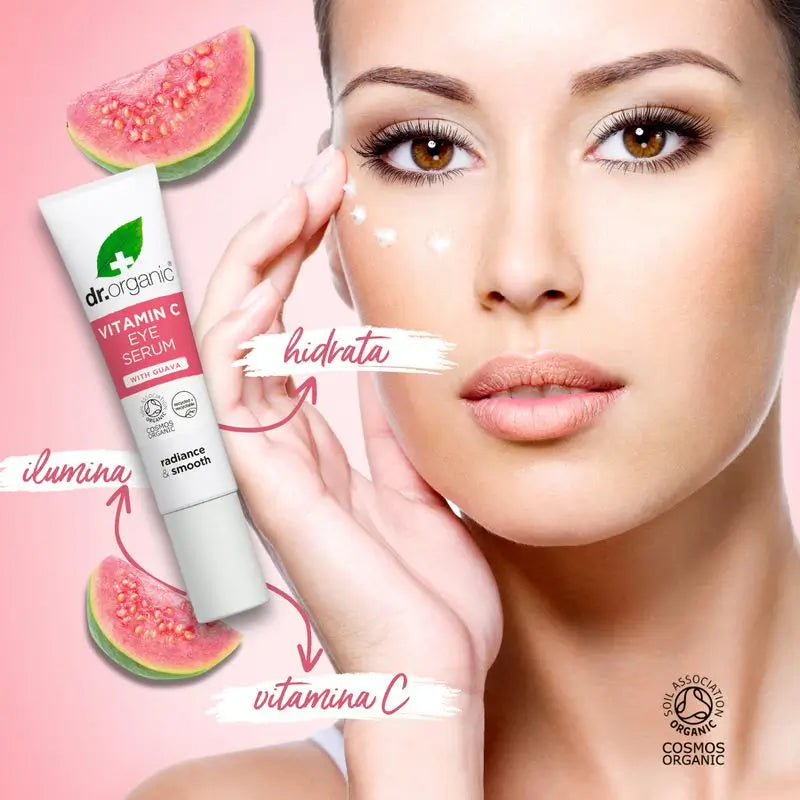 Dr. Organic Guava Brightening Eye Contour Serum, 265 ml