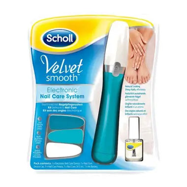 DR SCHOLL VELUDO VELUDO LISO LIMA ELECTRONICA UNHAS