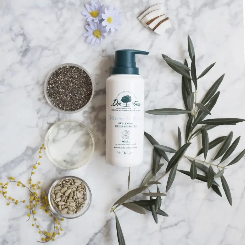Bálsamo para as Mãos Reparador Natural Dr. Tree Pele Sensível 200Ml