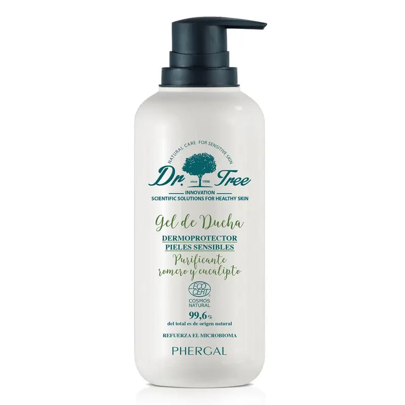 Dr. Tree Natural Rosemary Gel de Duche Purificante Pele Sensível 500Ml