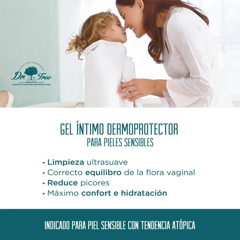Dr. Tree Natural Gel Íntimo Pele Sensível 200Ml