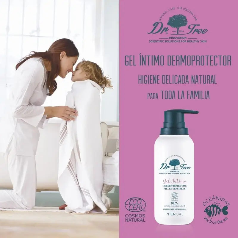 Dr. Tree Natural Gel Íntimo Pele Sensível 200Ml