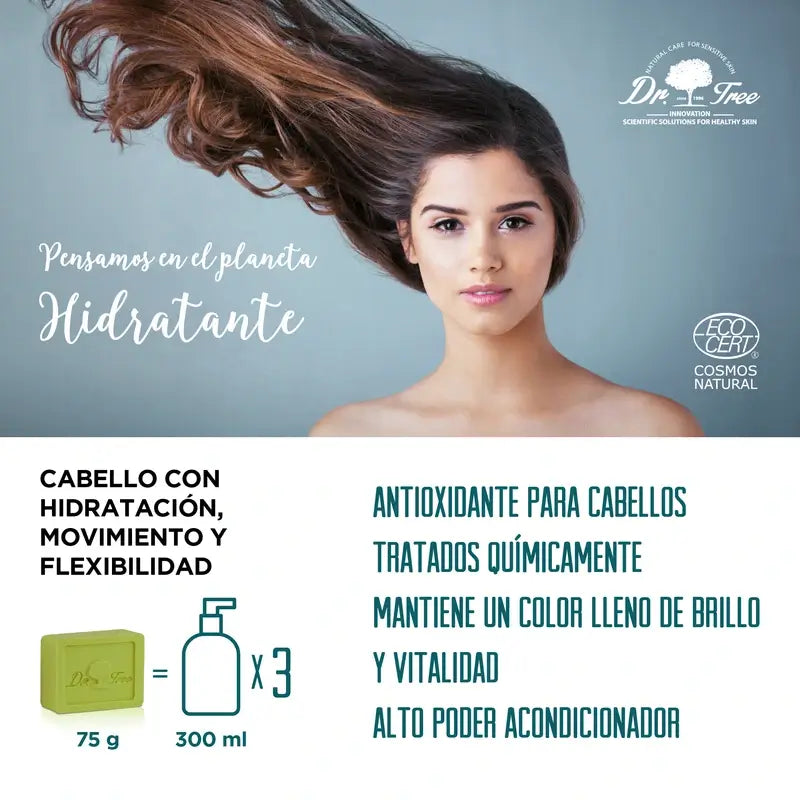 Champô e Gel de Banho Corporal para Crianças Dr. Tree Pele Sensível