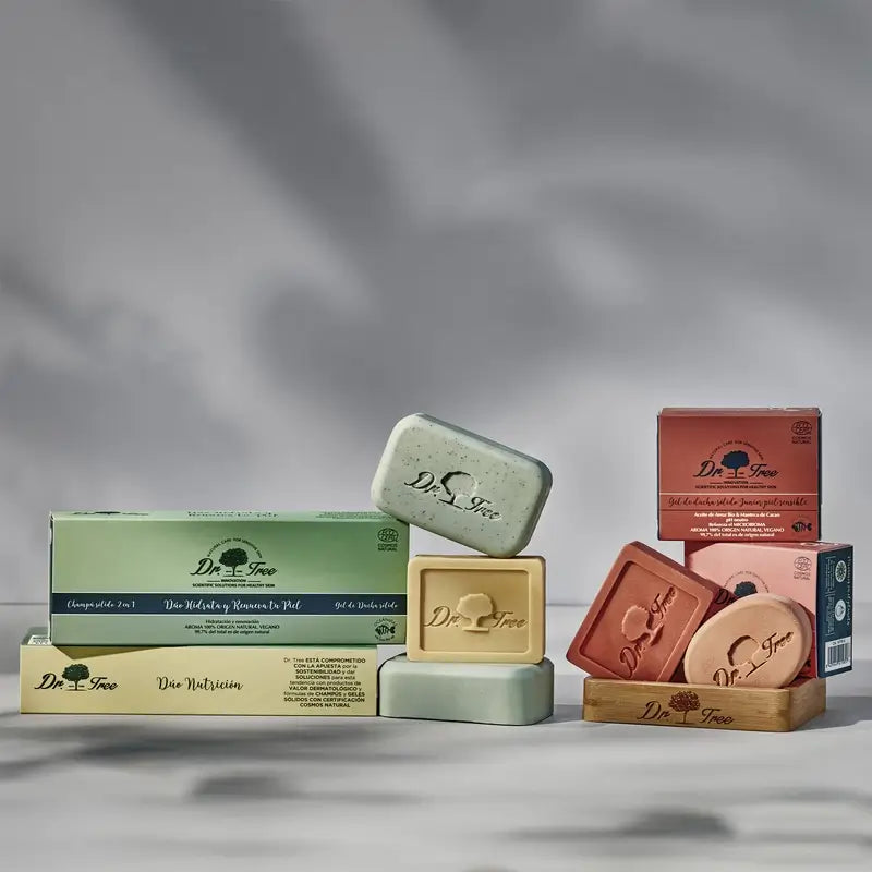 Champô e Gel de Banho Corporal para Crianças Dr. Tree Pele Sensível