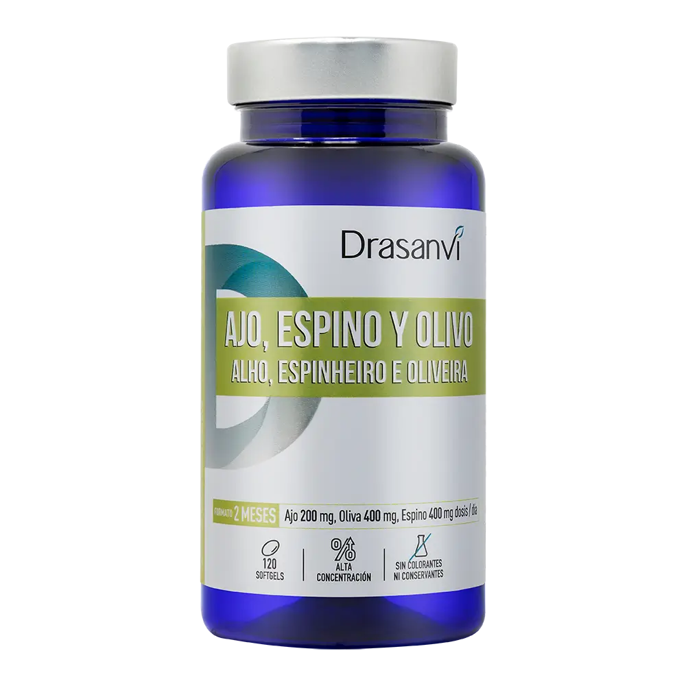 Drasanvi Espinheiro de Alho Hawthorn 500Mg Frasco Nutrabasic , 120 pérolas
